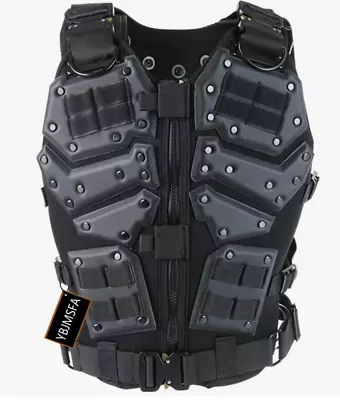 NC Airsoft Paintball Adjustable Tactical Vest CS Field Outdoor Combat Train • $29