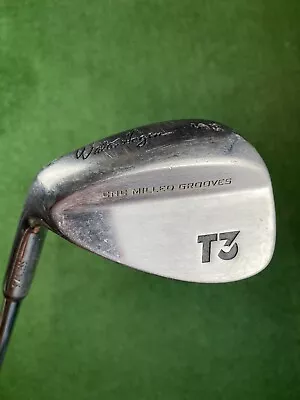 Walter Hagen T3 Sand 56* Wedge GNC Milled Grooves Steel Shaft Left Hand • $24.95