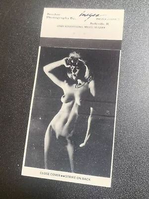Vintage Girlie Matchbook - Beautiful Topless Girl Pinup • $9.95