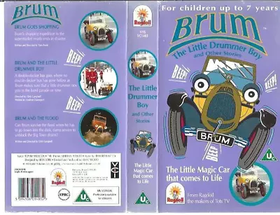 BRUM THE LITTLE DRUMMER BOY  VHS Tape A Rare Find • $99.99