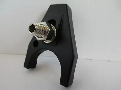  DISTRIBUTOR CLAMP BLACK Billet ALUMINUM CHEVY Hold Down  HEI Sbc Bbc #7627BK • $14.99