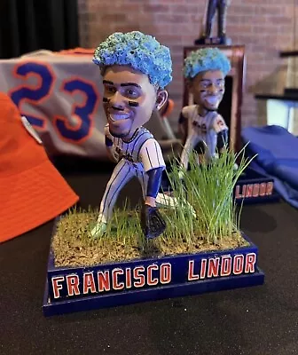 New York Mets Citi Field SGA Francisco Lindor Grass Growing Bobblehead Chia Pet • $99.95