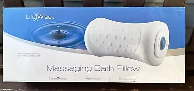 Vintage Lifewise Massaging Bath Pillow Works Great • $16