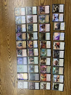 Lot Of 40 Legendary Commanders /16 Uncommons/ 21 Rares/ 2 Mythical • $25