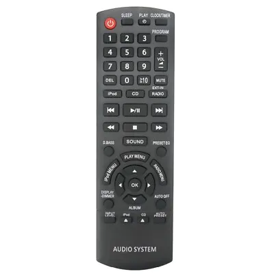 £7.58 • Buy N2QAYB000641 Remote Control For Panasonic SC-HC35 SA-HC35 SC-HC35DB Stereo