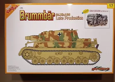 Cyber Hobby 1/35th Scale Model Kit #9117 Brumbar Sd.Kfz. 166 Late Production • $45