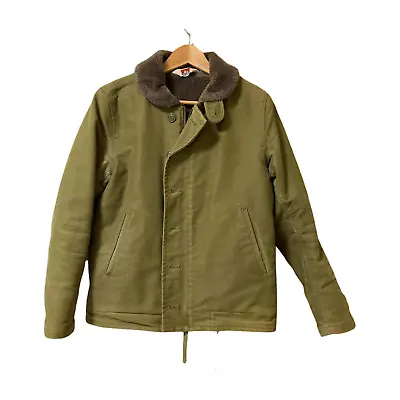 Ben Davis N-1 Deck Jacket Khaki Size S Used • $137