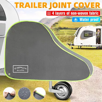 $23.89 • Buy 4 Layers Waterproof Caravan Trailer Towing Hitch Tow Ball Coupling Lock Cover AU