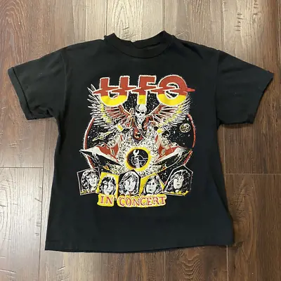 Vintage 80s UFO Concert Tour T-shirt Unisex Cotton Tee All Size S To 5XL • $16.95