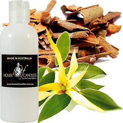 Ylang Ylang & Sandalwood Scented Bath Body Massage Oil Premium Moisturizing • £14.23