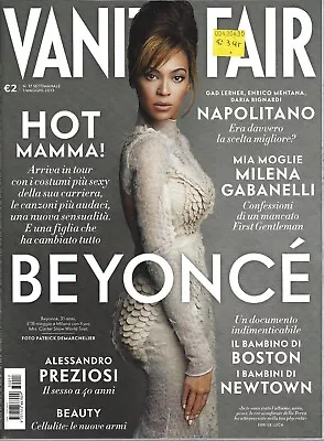 Beyonce Vanity Fair Magazine Italia Italy 5/1/13 • $29.99