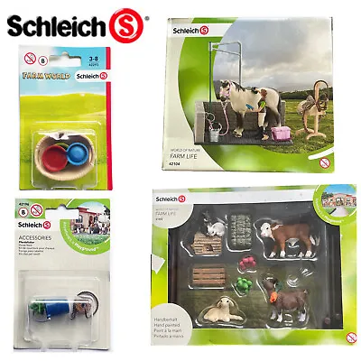 £3.29 • Buy SCHLEICH World Of Nature Farm - Choice Of 8 Accessory Packs - DAMAGED PACKAGING