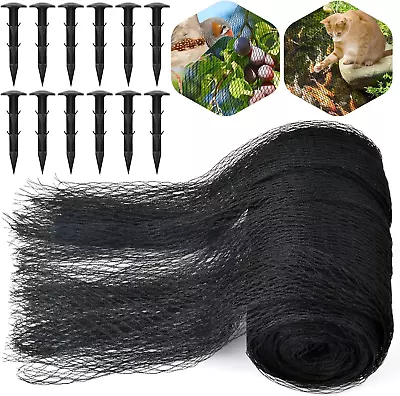 Pond Netting Kit For Leaves Pond Cover Heavy Duty Pool Protective Set 15X20 Feet • $33.97