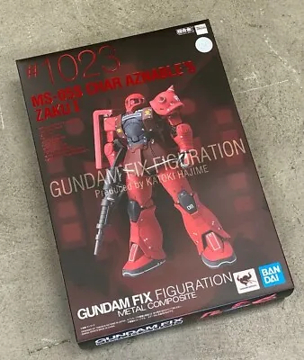 BAS60872: Gundam Fix Figuration Metal Composite MS-05S Char Aznable's Zaku I • $179.99