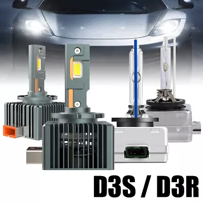 D3S D3R Xenon HID Bulbs Kit Or LED Headlight Bulbs Conversion Kits 6000K 8000K • $15.99