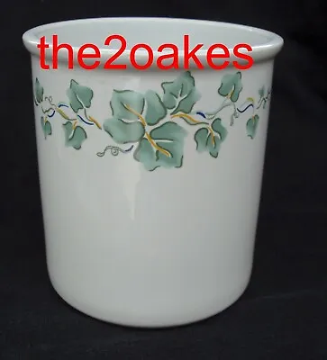 $29.99 • Buy Corelle CALLAWAY 5  Utensil Crock Holder Jug Vase Ivy 
