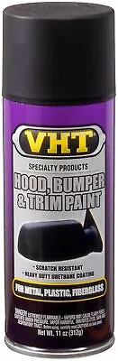 VHT Hood Bumper & Trim Paint Satin Spray Black 11 Oz. • $17.21