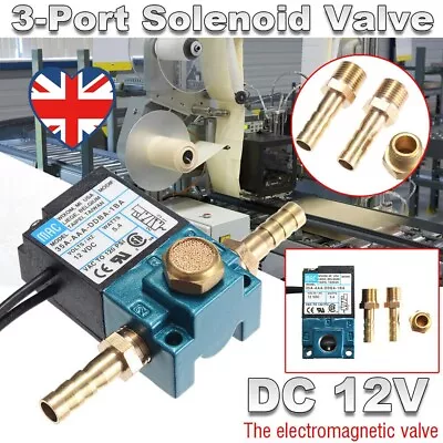 3-Port DC 12V 5.4W Electronic Boost Control Solenoid Valve For MAC Accessories • £14.81