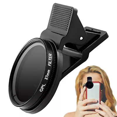 Universal Solar Eclipses  Smartphone Lens With ClipSolar Filter For Smartphone • $11.12