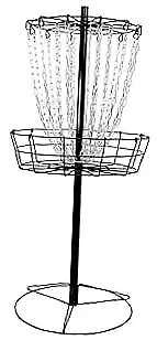 Remix Double Chain Practice Basket For Disc Golf - Choose Your Color Black • $135.38
