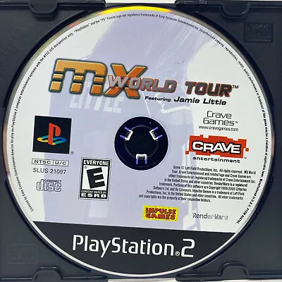 MX World Tour Featuring Jamie Little (Sony PlayStation 2 PS2) *GAME DISC ONLY* • $5.49