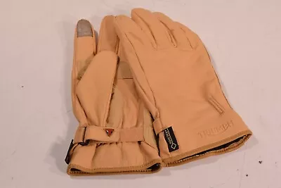 Genuine Triumph Dereham Sand Gloves Original Motorcycle Accessory MGVA18106-XL • $111.87