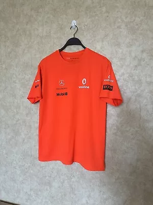 McLaren Mercedes F1 Team Shirt Men's Vodafone Size M Medium • $30