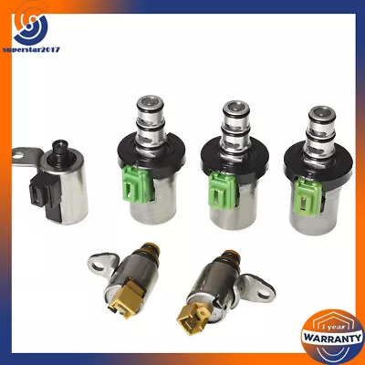 6Pcs Transmission Solenoid Shift*2 PWM*3 EPC*1 For 2002-2012 Mazda 2 CX-7 • $44.99