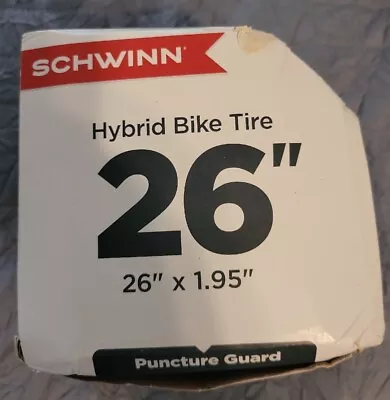 Schwinn Replacement Mountain Bike Tire (Size 26  X 1.95 ) With Puncture Guard • $10.95