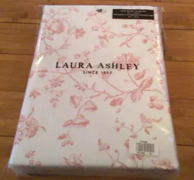 Laura Ashley Aria Blush KING Duvet Cover And Pillowcase Set - RRP £85.00 • £55