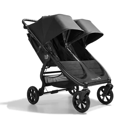 Latest New Baby Jogger City Mini GT2 Double Opulent Black All Terrain Pushchair • £611.20