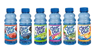 Clear Fruit Flavored Bottled Water 12 Pack 20Fl Oz Bottles • $49.99