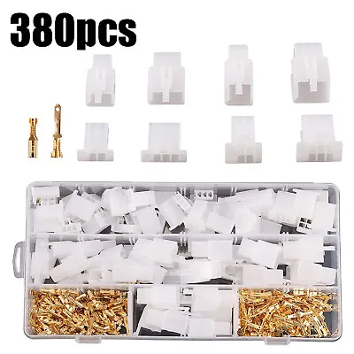 380PCS Motorcycle Connector Wiring Loom Automotive Harness Terminal Repair Set • $17.58