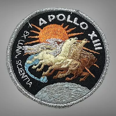 Vintage NASA APOLLO XIII 4” Embroidered Sew On Patch • $4.99