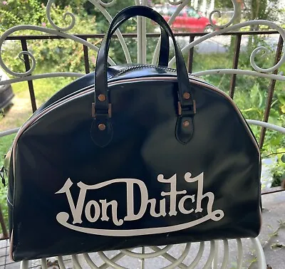 Von Dutch Oversized Duffel Bag Y2K Purse VTG Von Dutch Retro Purse • $100