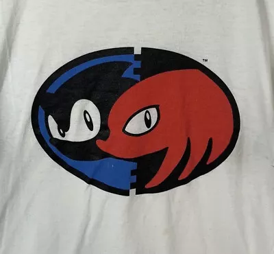 Vintage Sonic The Hedgehog T Shirt Sega Single Stitch Promo Tee XL 90s Genesis • $149.99