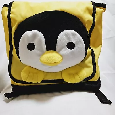 Kids Backpack Yellow Penguin Gymboree Brand New Unisex Front Flap Closure • $17.19