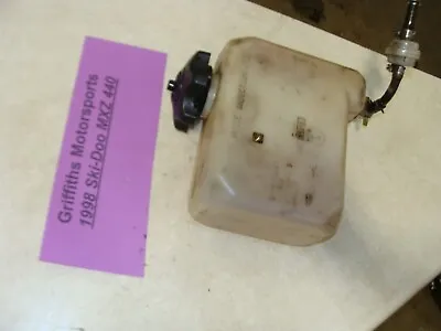 1998 97-99 SKIDOO MXZ 440 Fan Oil Tank Bottle Cap Reservoir Sensor Injection • $44