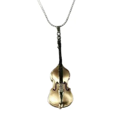 Harmony Jewelry Necklace | Upright String Bass • $13.99