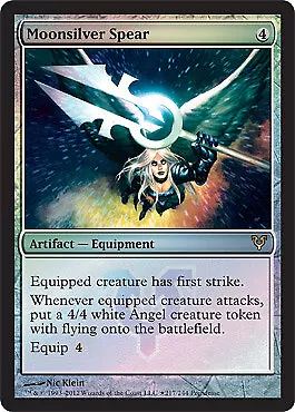 MTG - Moonsilver Spear - Foil - Prerelease Promo Pre Release Promos • $2.14