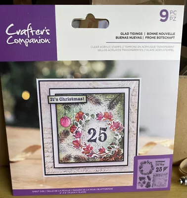 Crafter’s Companion - A Gift From Me To You - 5 Piece Stamp Set - New & Sealed • £4.50