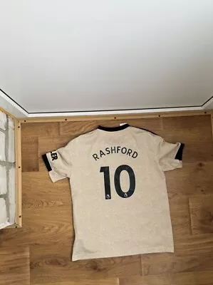 Manchester United 2019 2020 #10 Rashford Adidas Home Jersey Size Youth L Boys • $19.99