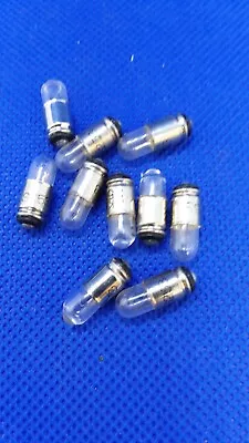 Chicago Miniature 253 Miniature Lamp Bulbs 2.5v .35a .88w Tl1-3/4 (lot Of 10)nnb • $14.97