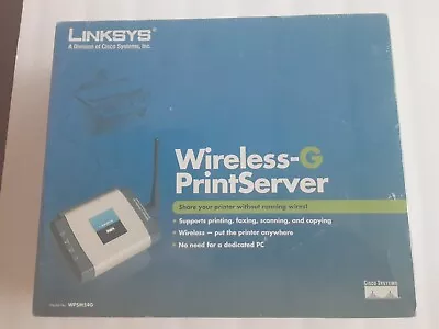 Linksys Wireless-G Print Server New In Sealed Box • $25.90