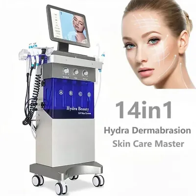 14in1 Hydra Spa Facial Beauty Machine Hydro Dermabrasion Skin Cleaning Face Lift • $1519.99