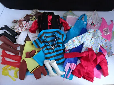 Vintage Mod 1960s 70s Barbie Clone Lot Of Clothes Shoes; Outfits & Pieces • $11.50