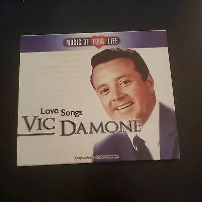 Vic Damone : Love Songs 1 Disc CD Music Of Your Life • $3