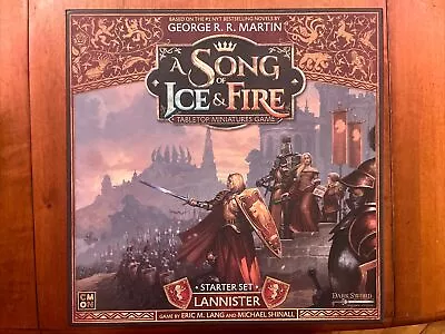 Lannister Starter Set A Song Of Ice And Fire Miniatures Game ASOIAF CMON • $60