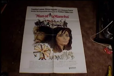 Man Of La Mancha Original Movie Poster 1972 Sophia Loren  • $74.99