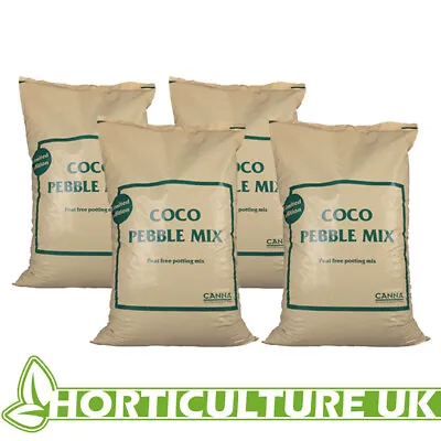 Canna Coco Pebble Mix 60/40 50 Litres Growing Media Coco Clay Balls ** 4 BAGS ** • £84